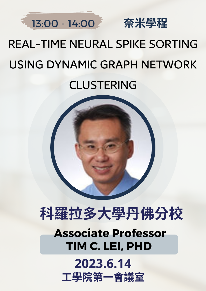 Real-time neural spike sorting using dynamic graph network clustering